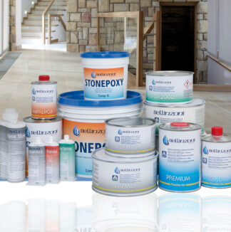 2K-Klebstoffe, Imprägnierungen für Keramik, Natur- und Kunststein. Für professionelle Verarbeiter